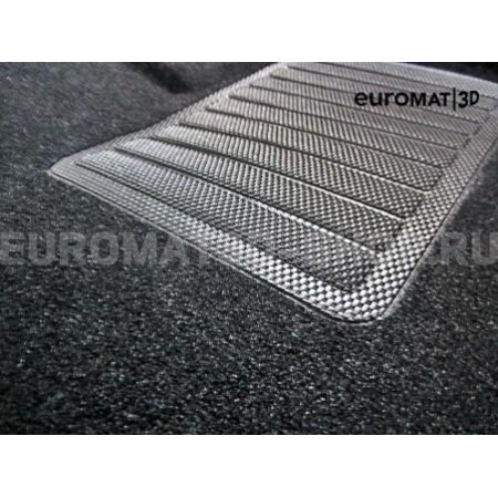 Текстильные 3D коврики Euromat3D Business в салон для Bmw X3 (G01) (2017-) № EMC3D-001222