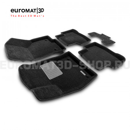 Текстильные 3D коврики Euromat3D Premium в салон для Volkswagen Taos (2021-) № EMPR3D-004501 Текстильные 3D коврики Euromat3D Premium в салон для Volkswagen Taos (2021-) № EMPR3D-004501