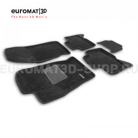 Текстильные 3D коврики Euromat3D Business в салон для TANK 300 (2023-) № EMC3D-004911